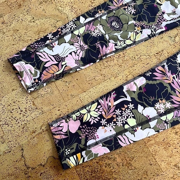 FREE People Movement Floral Leggings - Picture 3 of 7